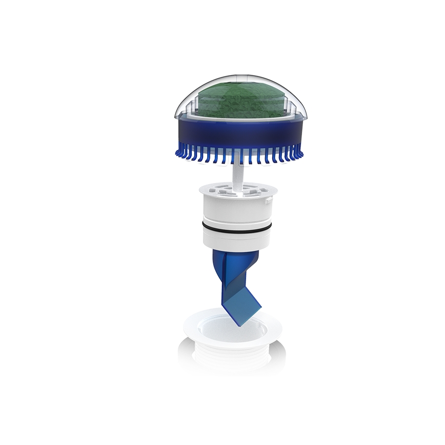 EcoStep 30011 - Vattenfri pissoar P1.1 keramik/vit