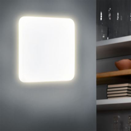 EGLO 13493 - LED Takbelysning GIRON 1xLED/11W vit