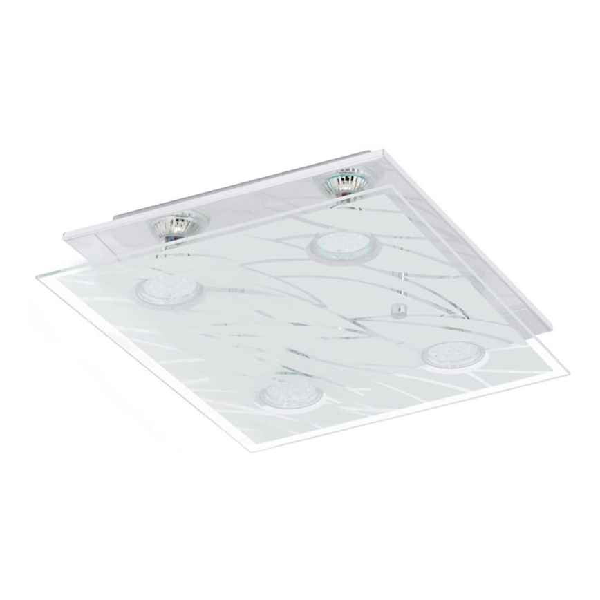 Eglo 13674 - LED Takbelysning FARELLA 4xGU10/3W/230V