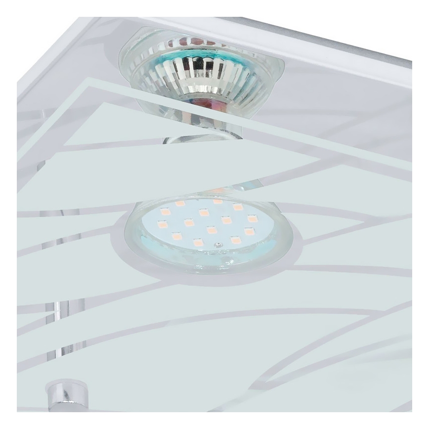 Eglo 13674 - LED Takbelysning FARELLA 4xGU10/3W/230V