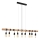 Eglo 182429 - Taklampa med vajer TOWNSHEND 9xE27/60W/230V
