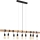 Eglo 182429 - Taklampa med vajer TOWNSHEND 9xE27/60W/230V