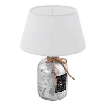 Eglo 202115 - Bordslampa MOJADA 1xE27/40W/230V vit