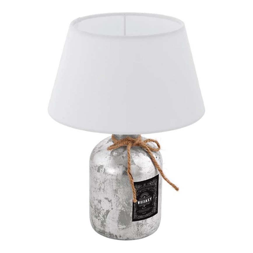 Eglo 202115 - Bordslampa MOJADA 1xE27/40W/230V vit