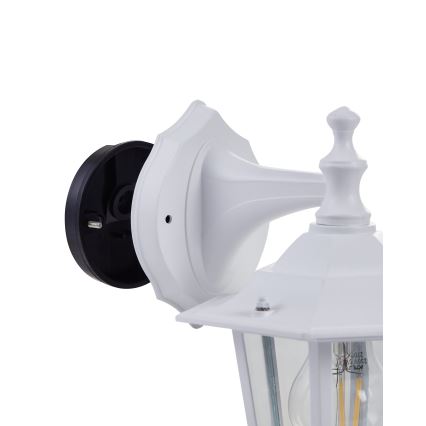 EGLO 22462 - Utomhus Väggbelysning LATERNA 5 1xE27/60W/230V IP44 vit