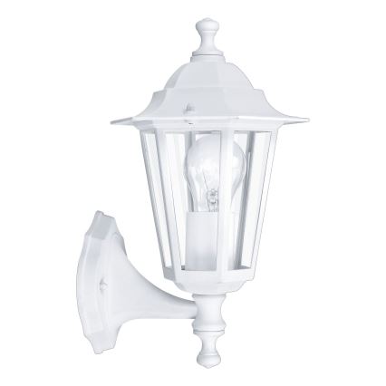 EGLO 22463 - Utomhus Väggbelysning LATERNA 5 1xE27/60W vit
