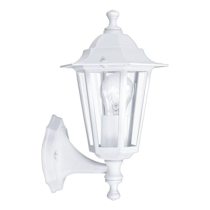 EGLO 22463 - Utomhus Väggbelysning LATERNA 5 1xE27/60W vit