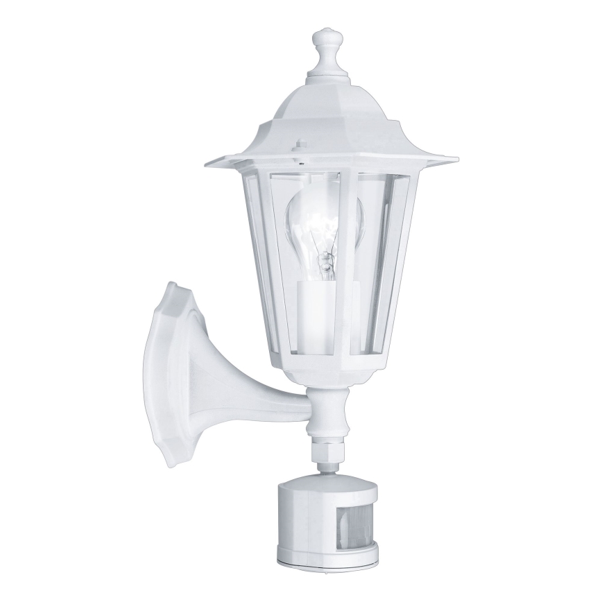 EGLO 22464 - Utomhusbelysning med sensor LATERNA 5 1xE27/60W/230V