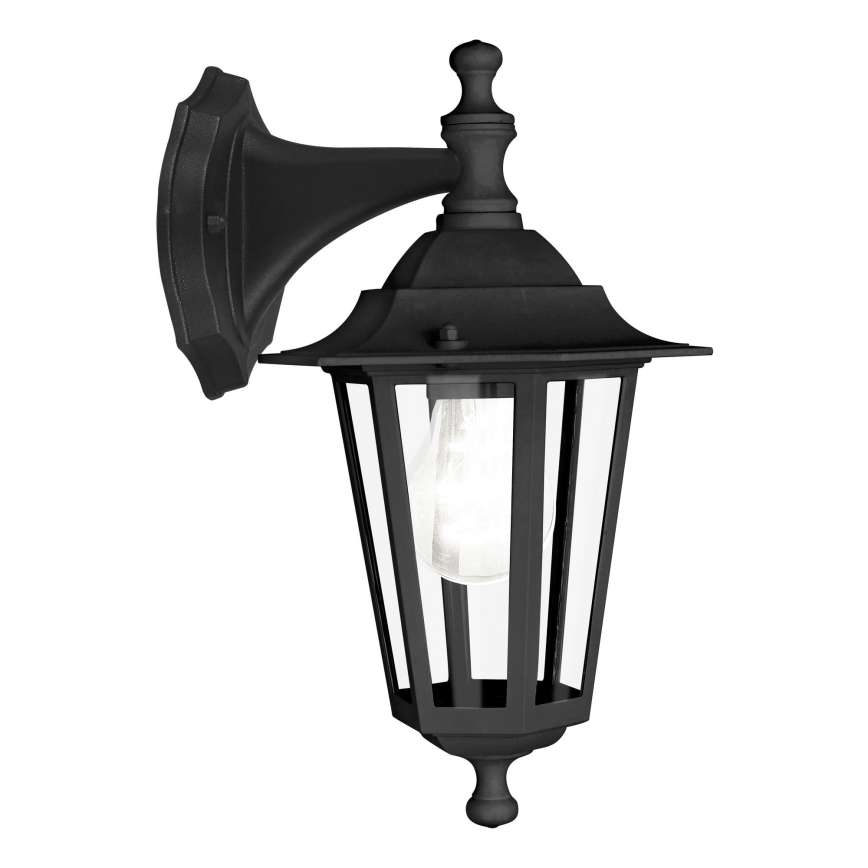 EGLO 22467 - Utomhus Väggbelysning LATERNA 4 1xE27/60W svart