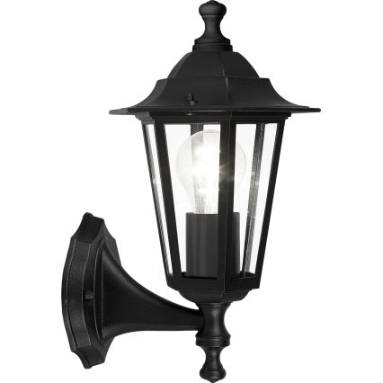 EGLO 22468 - Utomhus Väggbelysning LATERNA 4 1xE27/60W svart