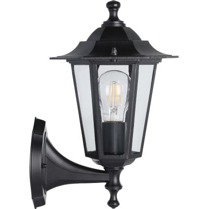 EGLO 22468 - Utomhus Väggbelysning LATERNA 4 1xE27/60W svart