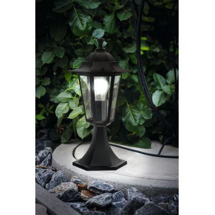 EGLO - Utomhuslampa LATERNA 4 1xE27/60W svart IP44