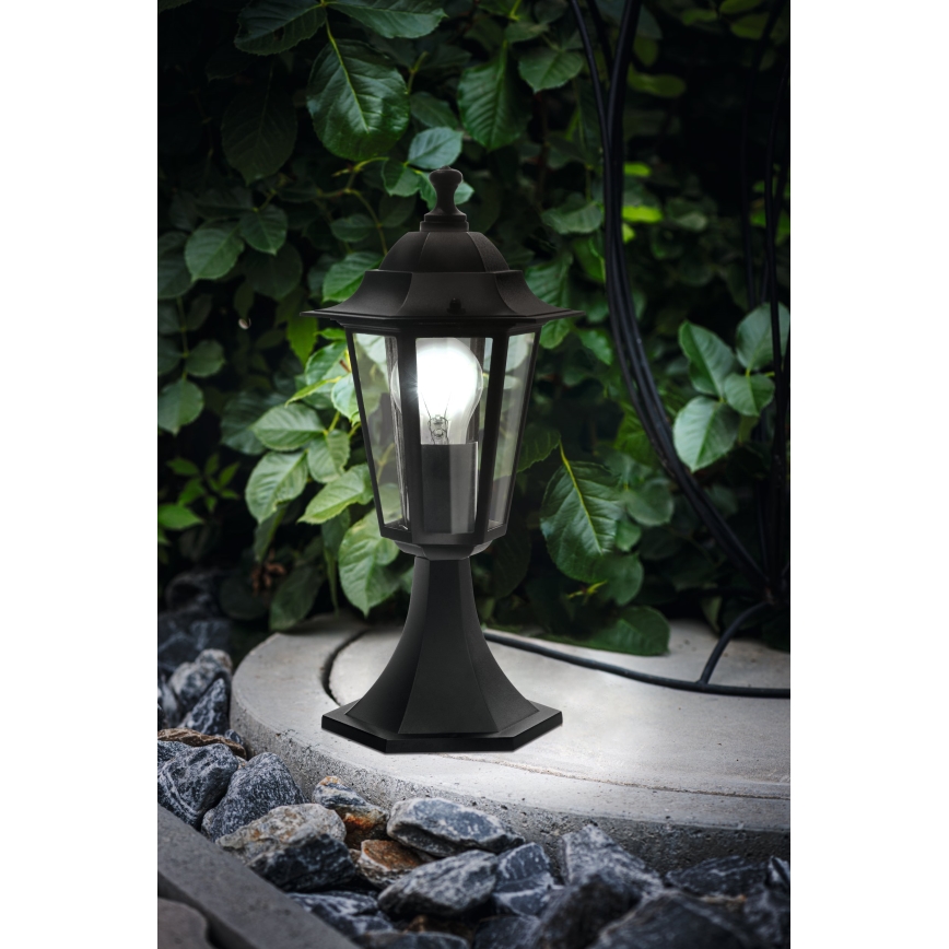 EGLO - Utomhuslampa LATERNA 4 1xE27/60W svart IP44