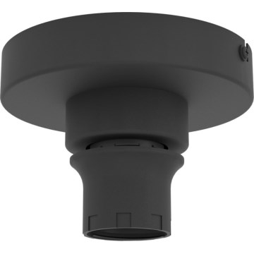 Eglo 300175 - Taklampa CURITIBA 1xE27/40W/230V Ø 13 cm svart