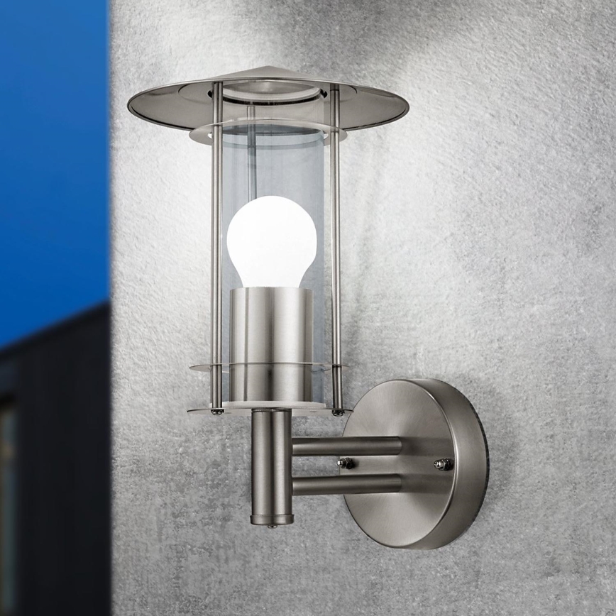 Eglo 30184 - Utomhuslampa LISIO 1xE27/60W/230V