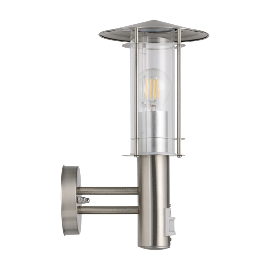 EGLO 30185 - Sensor utomhus Väggbelysning LISIO 1xE27/60W/230V IP44