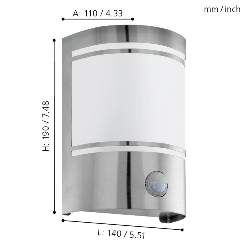 EGLO 30192 - Utomhusbelysning CERNO 1xE27/40W