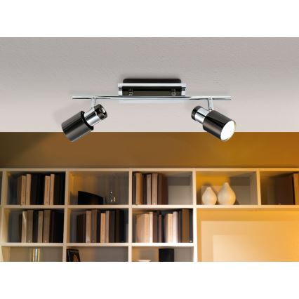 Eglo - LED spotbelysning 2xGU10/5W/230V