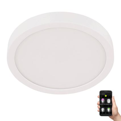 Eglo - LED Badrum taklampa  LED/20,5W/230V IP44 vit 