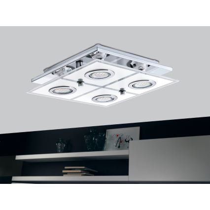 EGLO 30931 - LED Takbelysning CABO 4xGU10/3W/230V