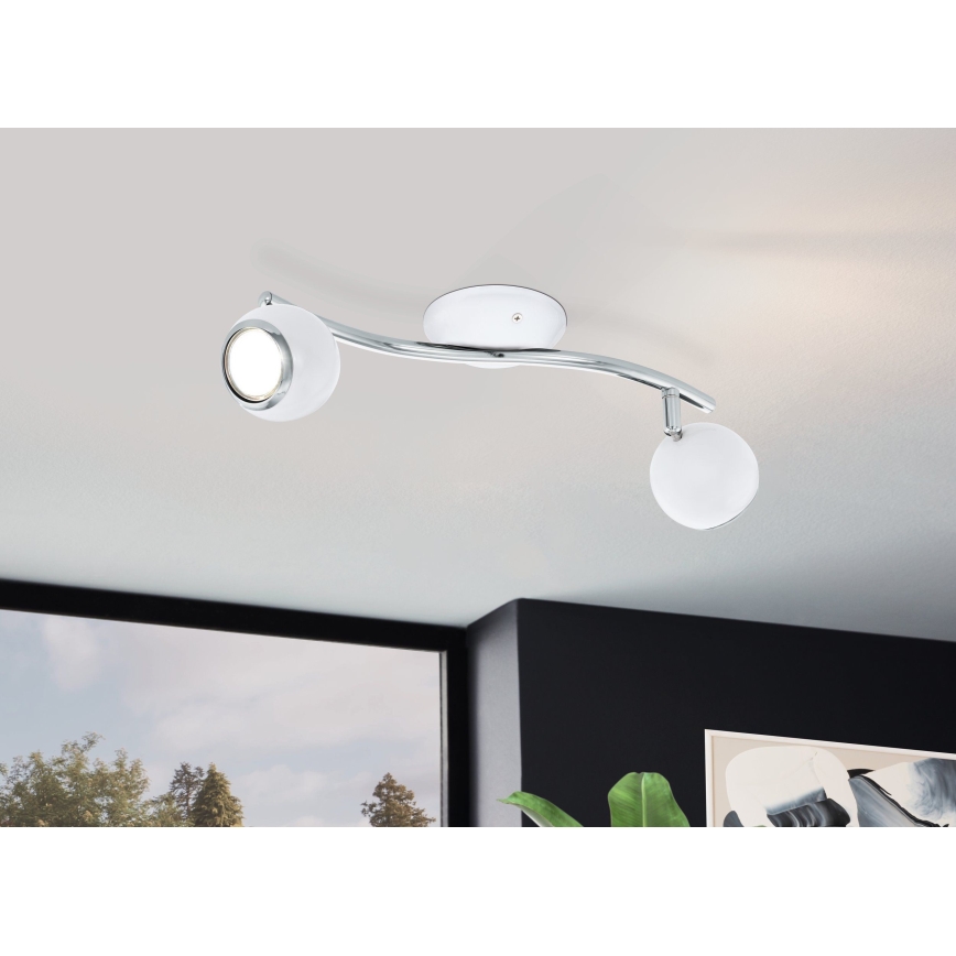EGLO 31002 - LED Spotlight BIMEDA 2xGU10/3W LED