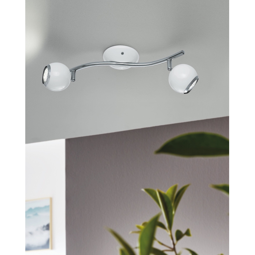 EGLO 31002 - LED Spotlight BIMEDA 2xGU10/3W LED