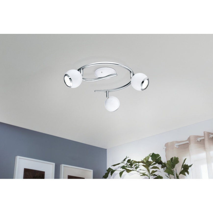 EGLO 31003 - LED spotlight BIMEDA 3xGU10/3W LED