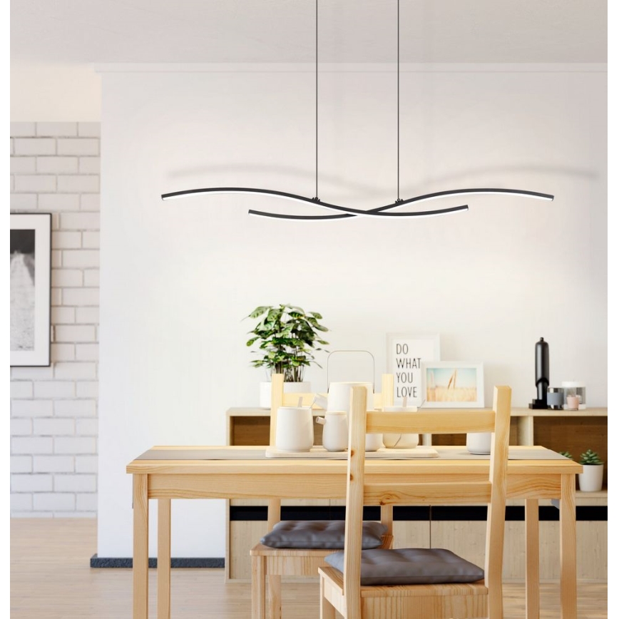Eglo - LED ljuskrona med upphängningsrem LED/20,7W/230V
