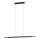 Eglo 31232 - LED ljuskrona med textilsladd CANNIGIONA LED/20,3W/230V svart