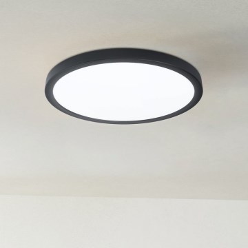 Eglo 31378 - LED ljusreglerad taklampa till badrum ARGOLIS-Z LED/19,5W/230V 2700-6500K IP44 svart