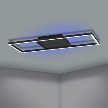 Eglo 31431 - LED RGBW Dimbar taklampa CALAGRANO-Z LED/21W/230V 3000-6500K svart