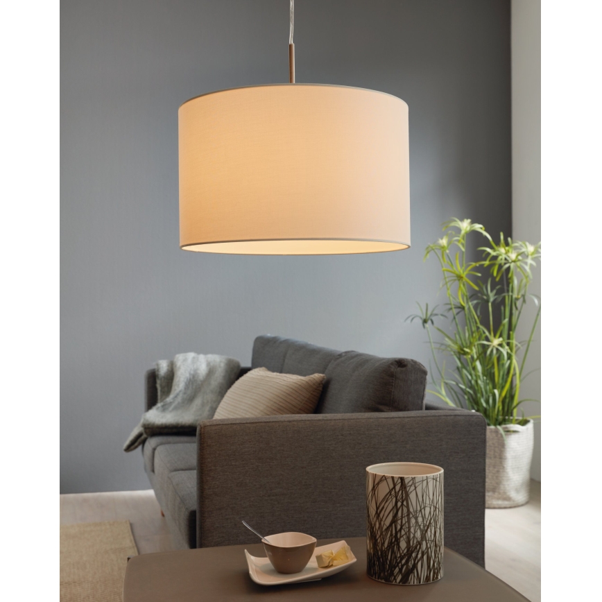 Eglo 31571 - Ljuskrona med snöre PASTERI 1xE27/60W/230V