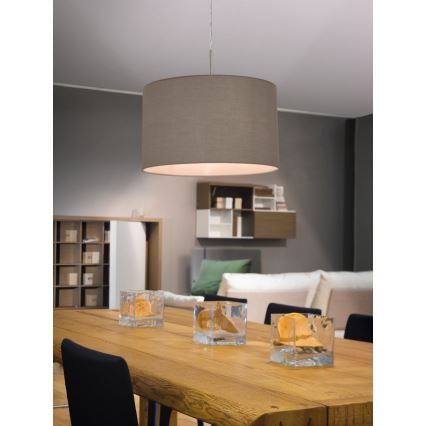 Eglo 31572 - Hängande Ljuskrona med snöre PASTERI 1xE27/60W/230V