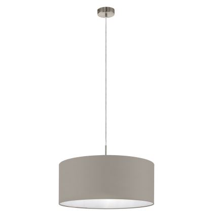 Eglo 31576 - Hängande Ljuskrona med snöre PASTERI 1xE27/60W/230V
