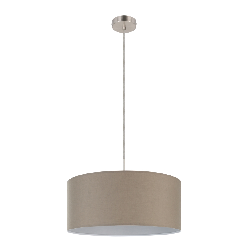 Eglo 31576 - Hängande Ljuskrona med snöre PASTERI 1xE27/60W/230V