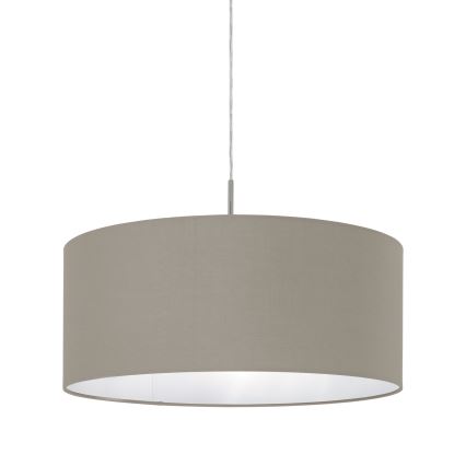 Eglo 31576 - Hängande Ljuskrona med snöre PASTERI 1xE27/60W/230V