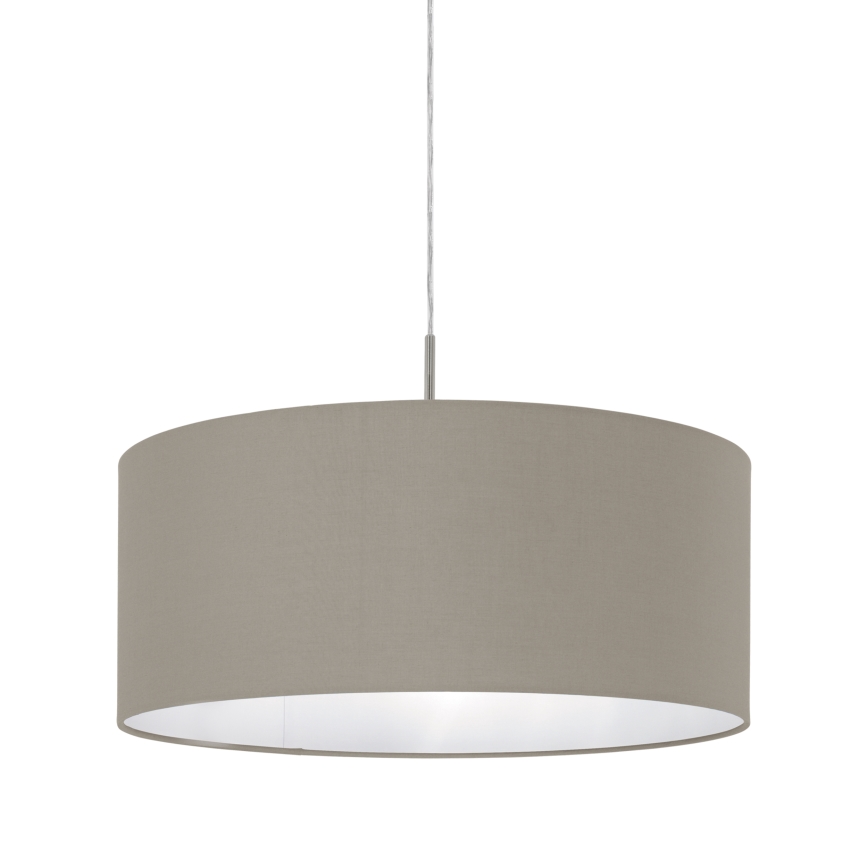 Eglo 31576 - Hängande Ljuskrona med snöre PASTERI 1xE27/60W/230V