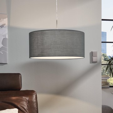 Eglo 31577 - Hängande Ljuskrona med snöre PASTERI 1xE27/60W/230V