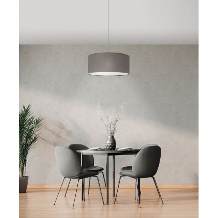 Eglo 31578 - Hängande Ljuskrona med snöre PASTERI 1xE27/60W/230V