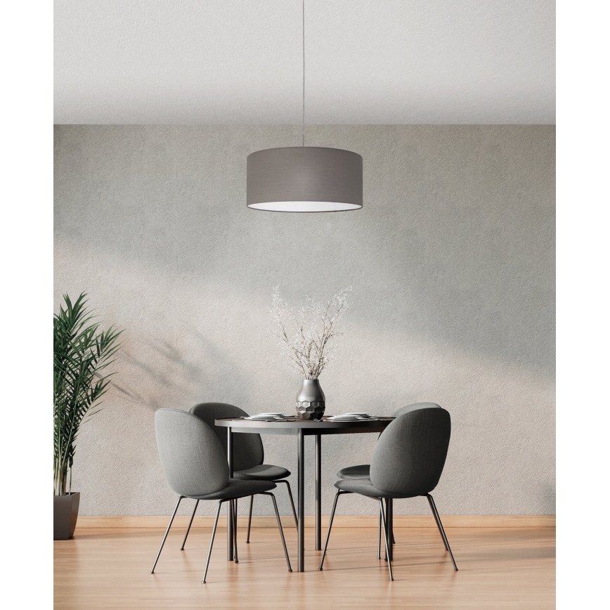 Eglo 31578 - Hängande Ljuskrona med snöre PASTERI 1xE27/60W/230V