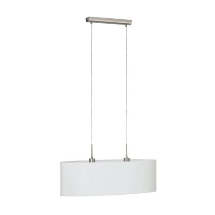 Eglo 31579 - Hängande Ljuskrona med snöre PASTERI 2xE27/60W/230V