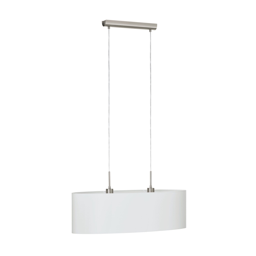 Eglo 31579 - Hängande Ljuskrona med snöre PASTERI 2xE27/60W/230V