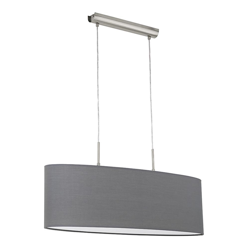 Eglo 31582 - Hängande Ljuskrona med snöre PASTERI 2xE27/60W/230V
