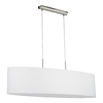 Eglo 31584 - Hängande Ljuskrona med snöre PASTERI 2xE27/60W/230V