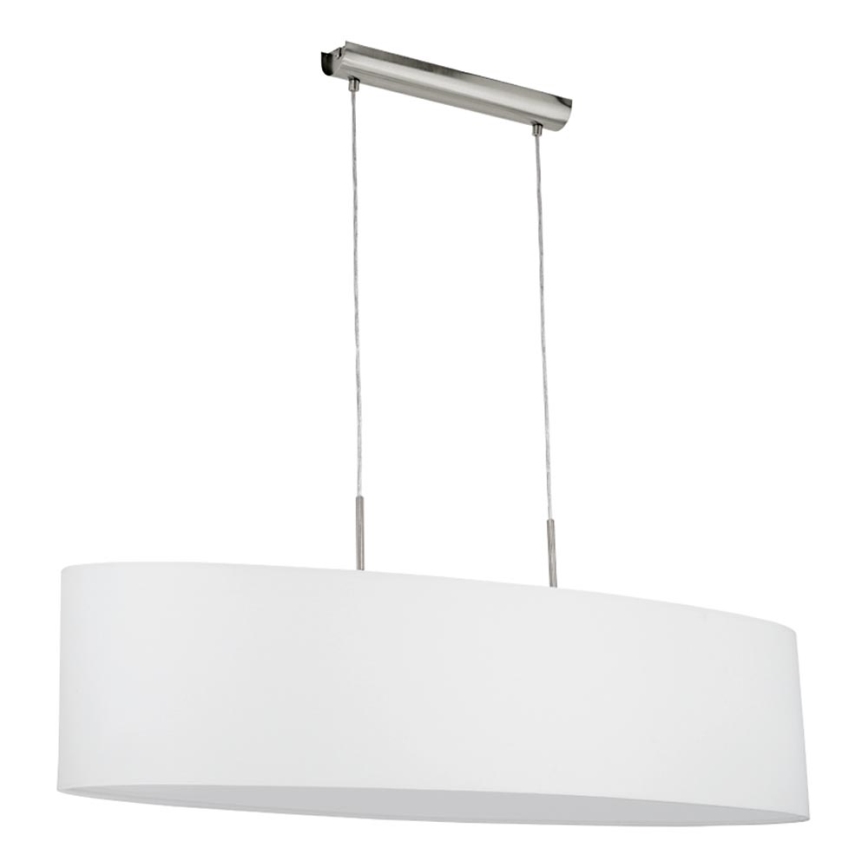 Eglo 31584 - Hängande Ljuskrona med snöre PASTERI 2xE27/60W/230V
