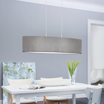 Eglo 31586 - Hängande Ljuskrona med snöre PASTERI 2xE27/60W/230V
