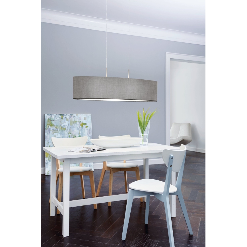 Eglo 31586 - Hängande Ljuskrona med snöre PASTERI 2xE27/60W/230V