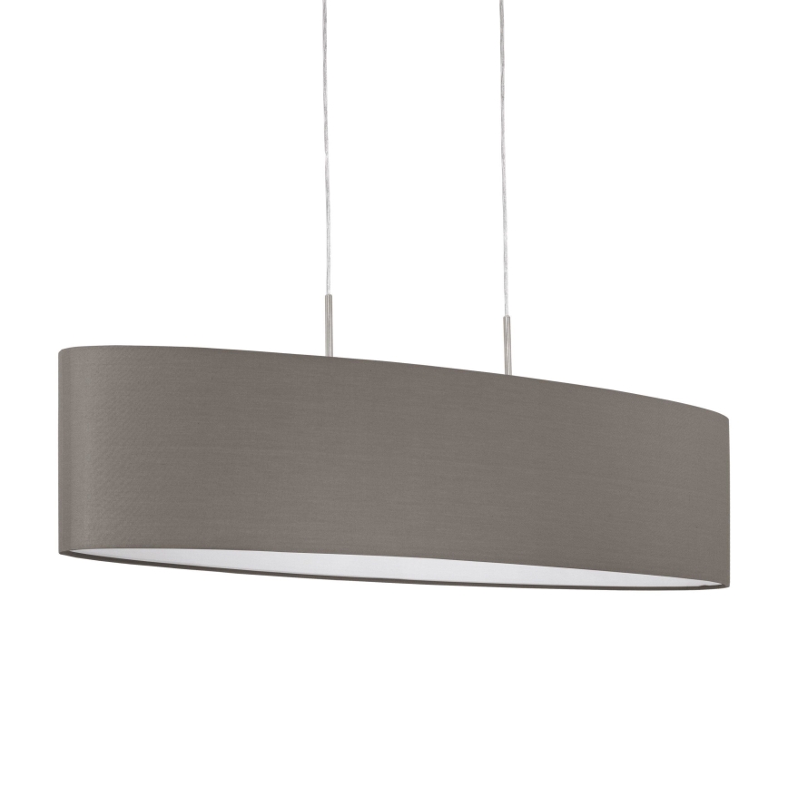 Eglo 31587 - Hängande Ljuskrona med snöre PASTERI 2xE27/60W/230V