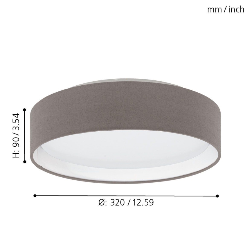 Eglo 31593 LED Takbelysning PASTERI LED/11W/230V