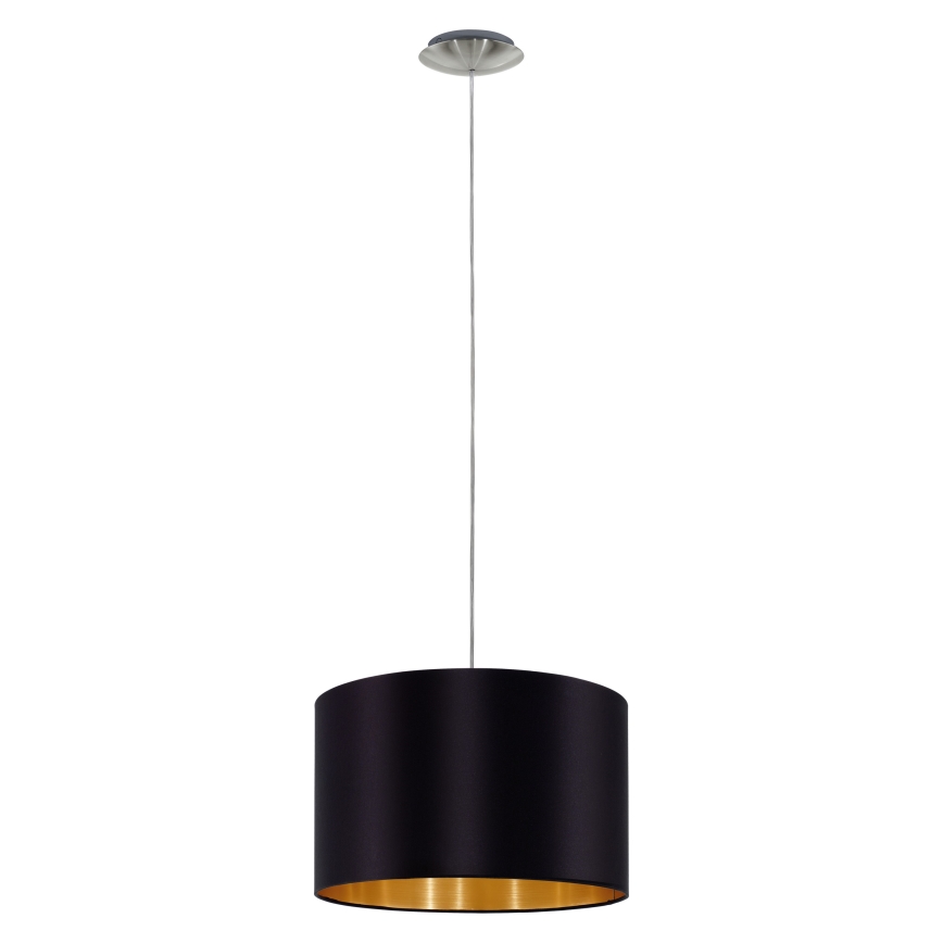 Eglo 31599 - Hängande Ljuskrona med snöre MASERLO 1xE27/60W/230V